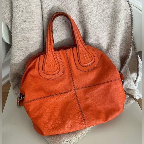 ICONIC GIVENCHY NIGHTINGALE LARGE LEATHER BAG - Picture 12 of 13